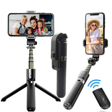 L03 Elegant Bluetooth Tripod Stand Camera Phone Selfie Stick